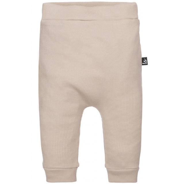 Rib jersey broekje (beige) 