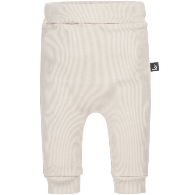 Rib jersey broekje (sand)