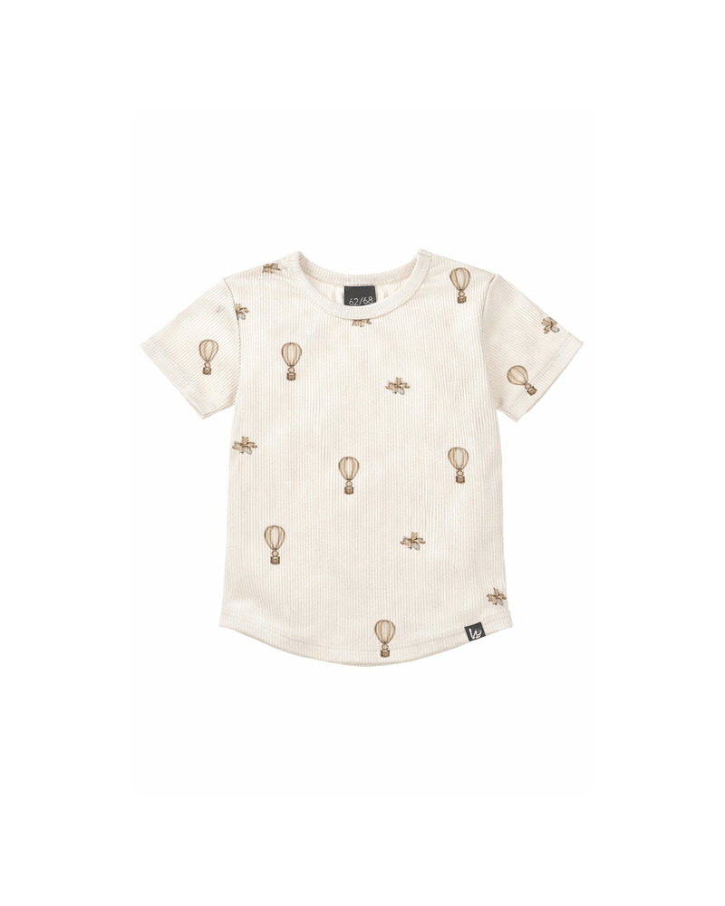 Rib jersey t-shirt airballoons (off white)