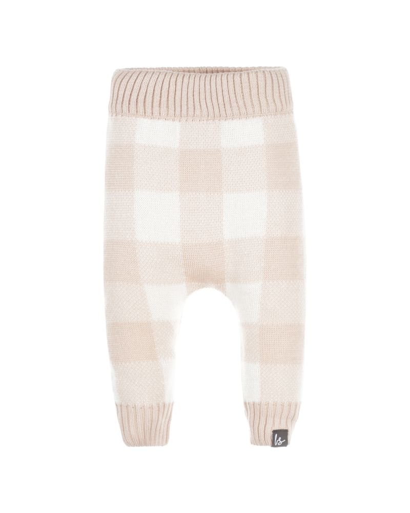 Knitted bottom blocked (beige)