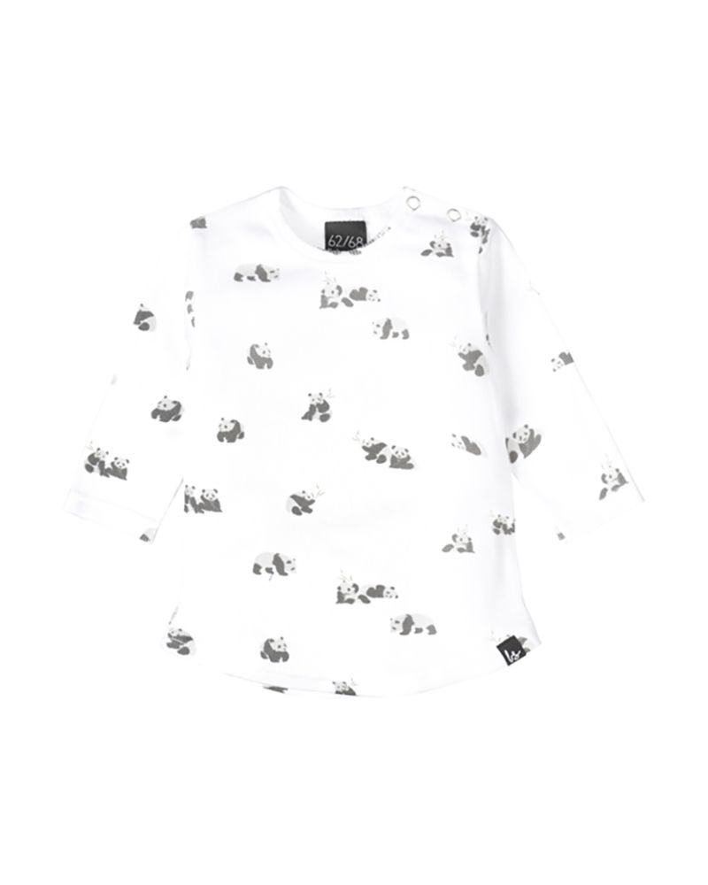 Panda bear longsleeve rib