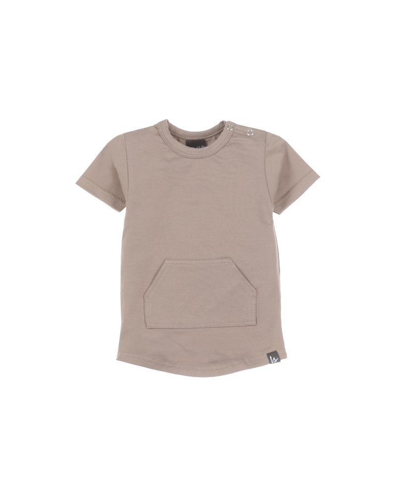 Pocket t-shirt light oak