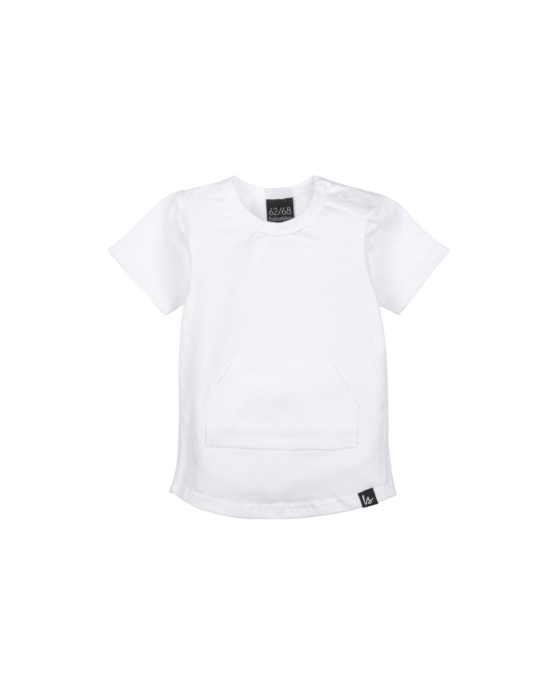 Pocket t-shirt wit