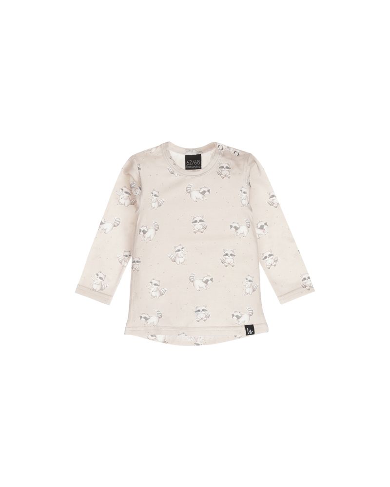 Raccoons beige longsleeve