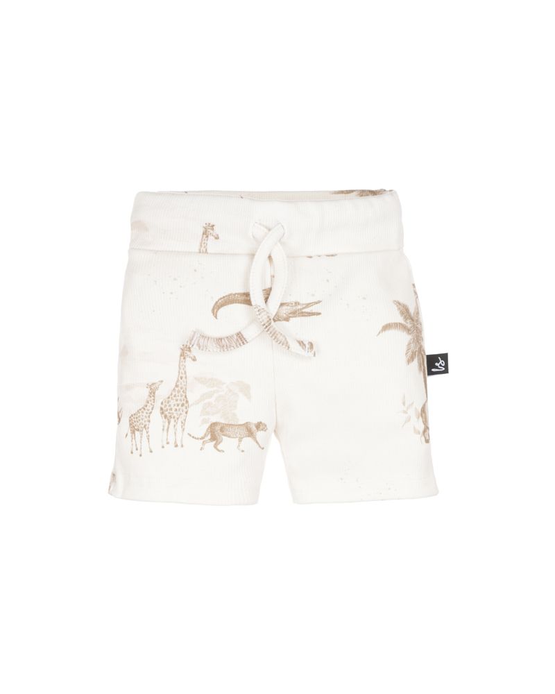 Rib jersey short vintage jungle