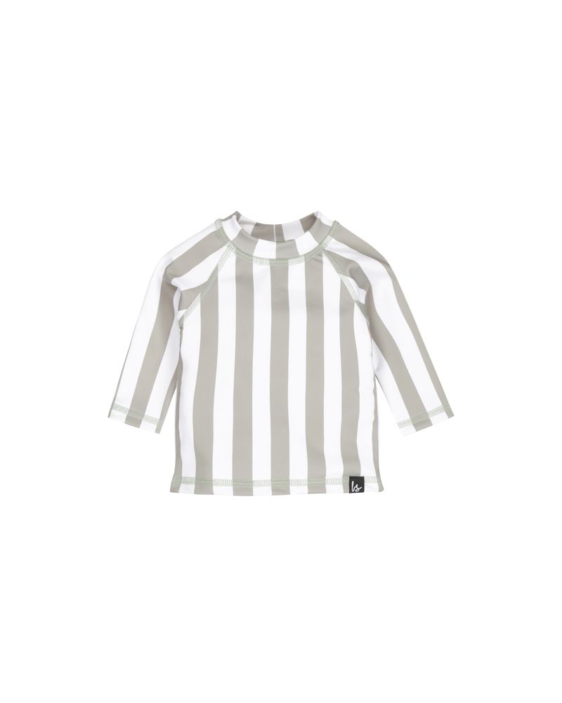 UV - Zwemshirt vertical stripe green