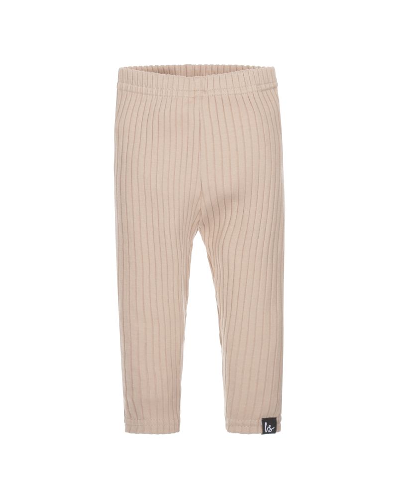 Legging groovy rib (almond)