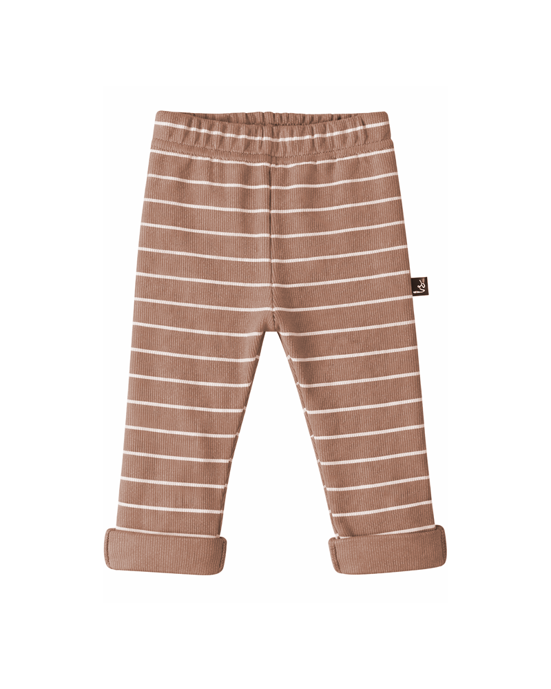 Gestreept broekje (almond)