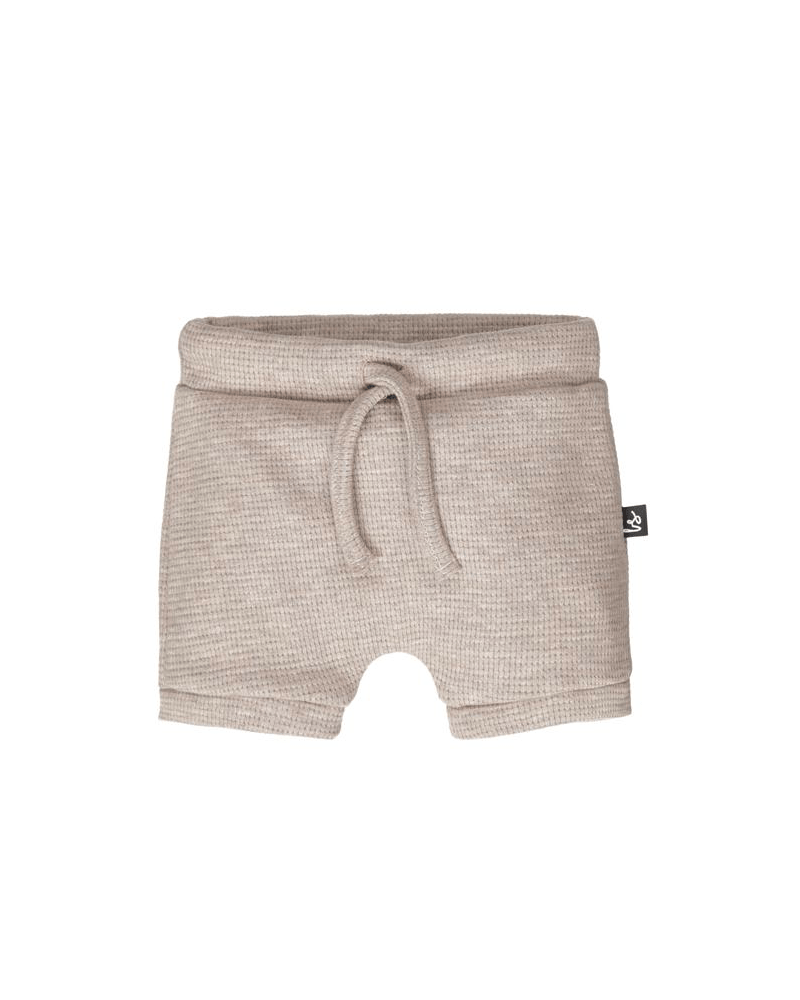Wafel short bruin