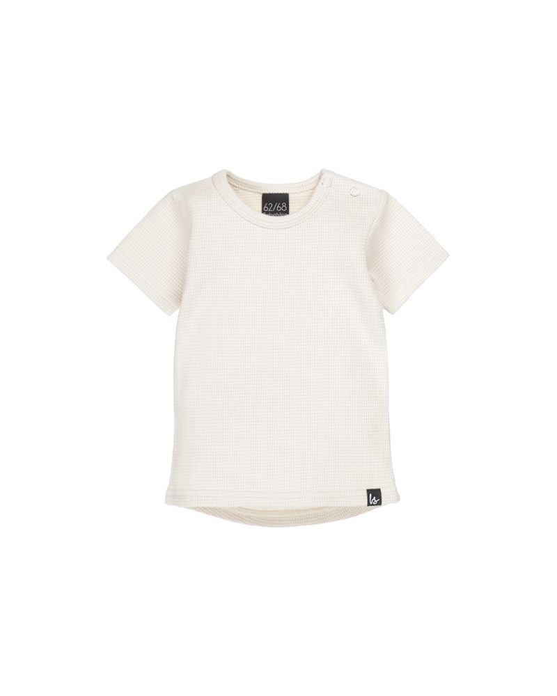 Wafel (sand) t-shirt (rounded back)